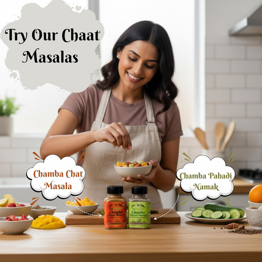 Chamba Chaat Masala + Chamba Pahadi Namak - 100+100 Gm (2PC)