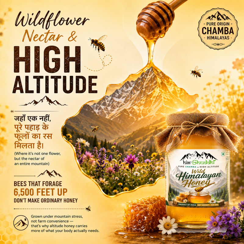 High Altitude Rare White Honey