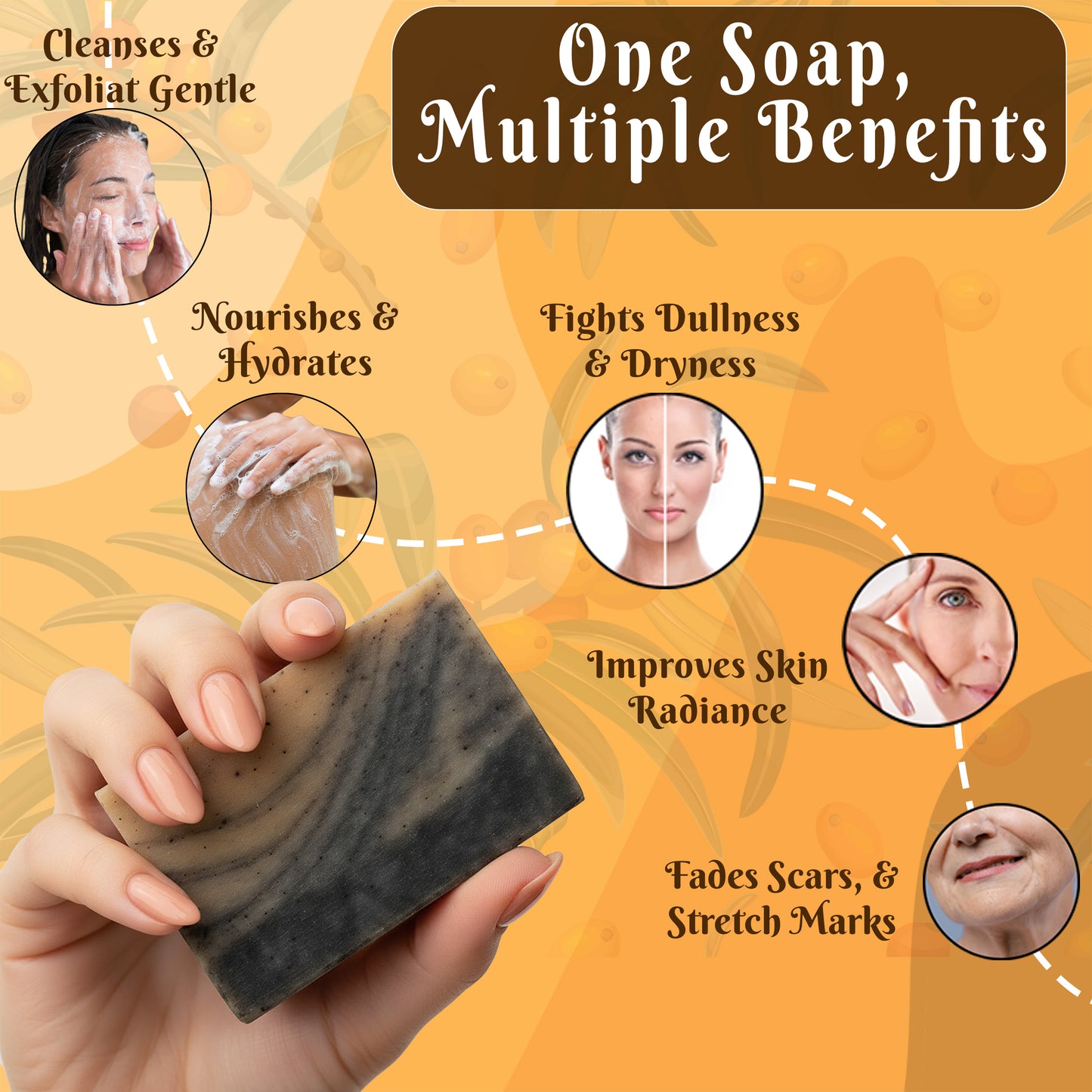 Handmade Seabuckthorn Soap