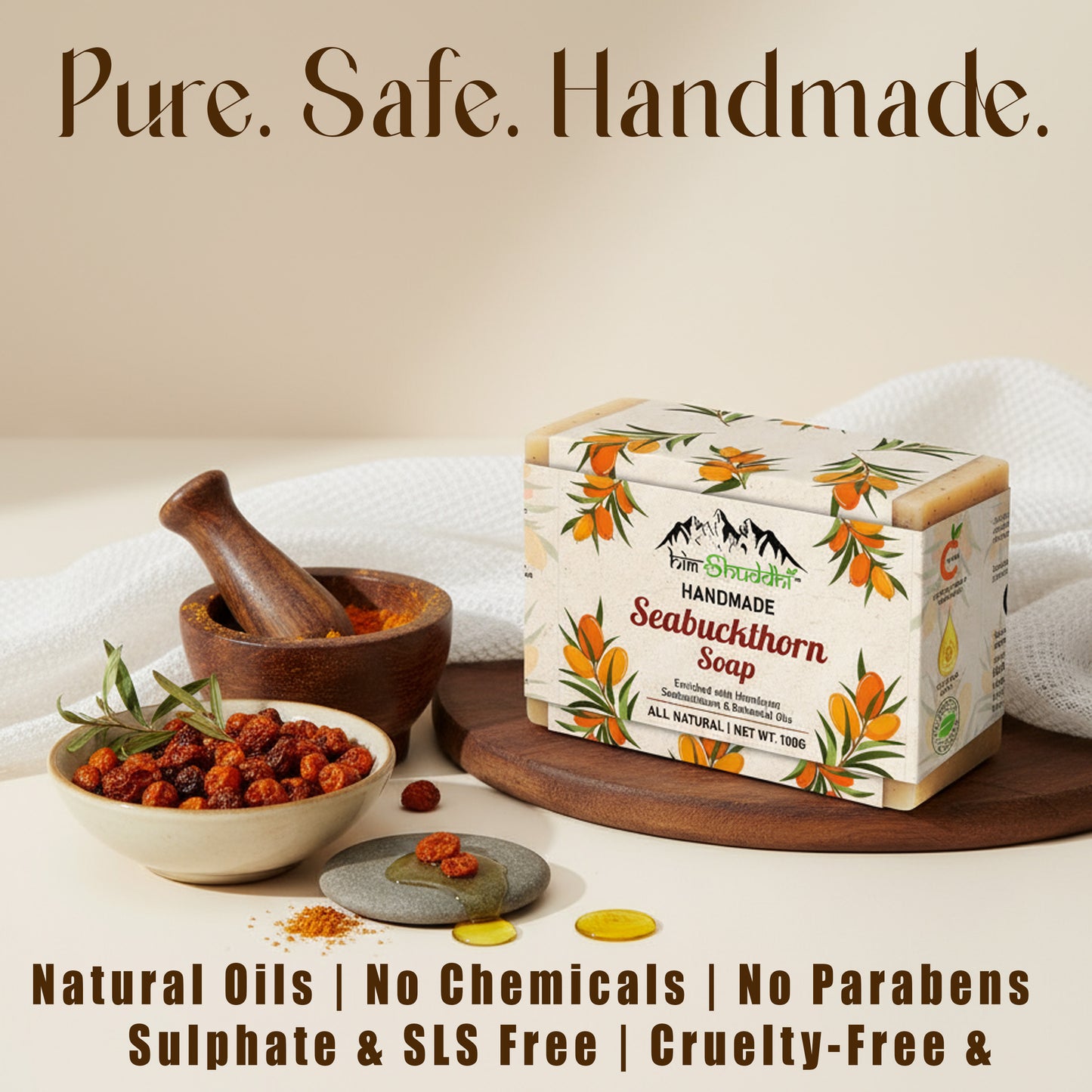 Handmade Seabuckthorn Soap