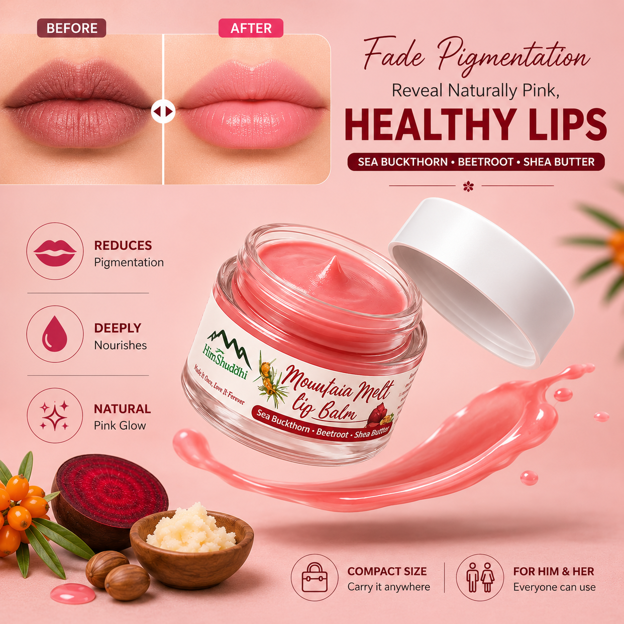 Mountain Melt Lip Balm - 20g