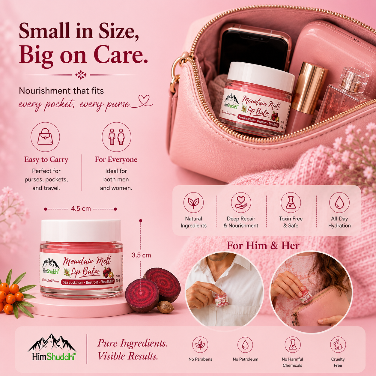Mountain Melt Lip Balm - 20g