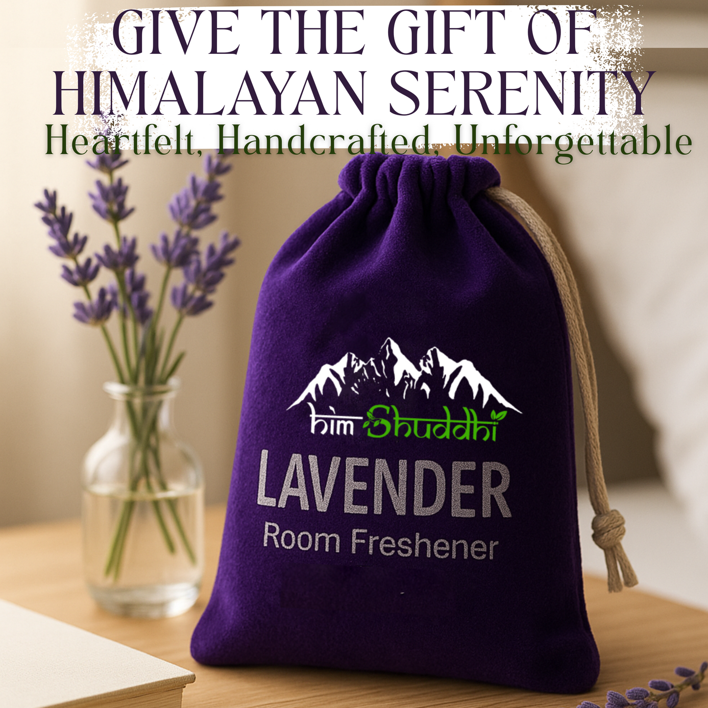 HimShuddhi Handmade Himalayan Room or Air Freshner Pouch for Home, Office, Wardrobe, Cupbord & Car