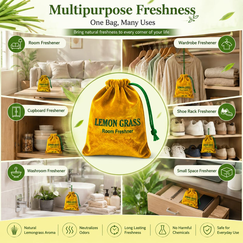 Handmade Himalayan Lemongrass Room or Air Freshner