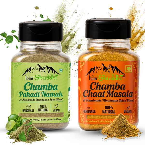 Chamba Chaat Masala + Chamba Pahadi Namak - 100+100 Gm (2PC)