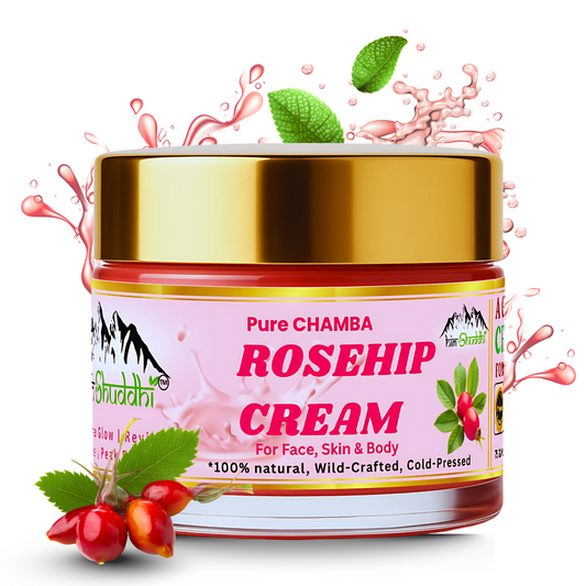 HimShuddhi Pahadi 100% Pure Rosehip Cream - 50 gm
