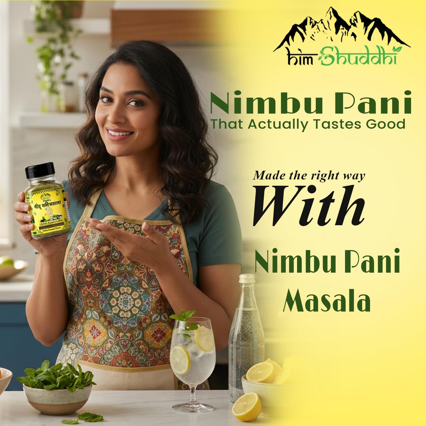 Nimbu Pani / Shikanji Masala Powder - 100g