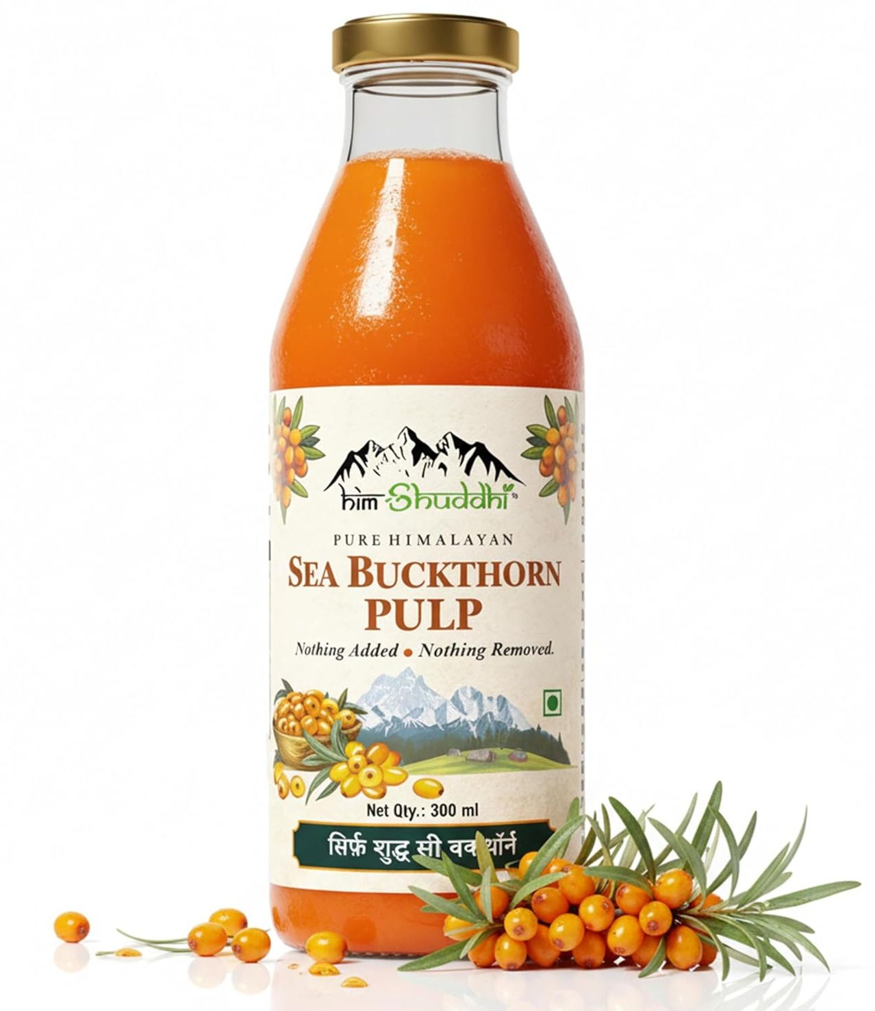 Pure Himalayan Sea Buckthorn Pulp by Himshuddhi
